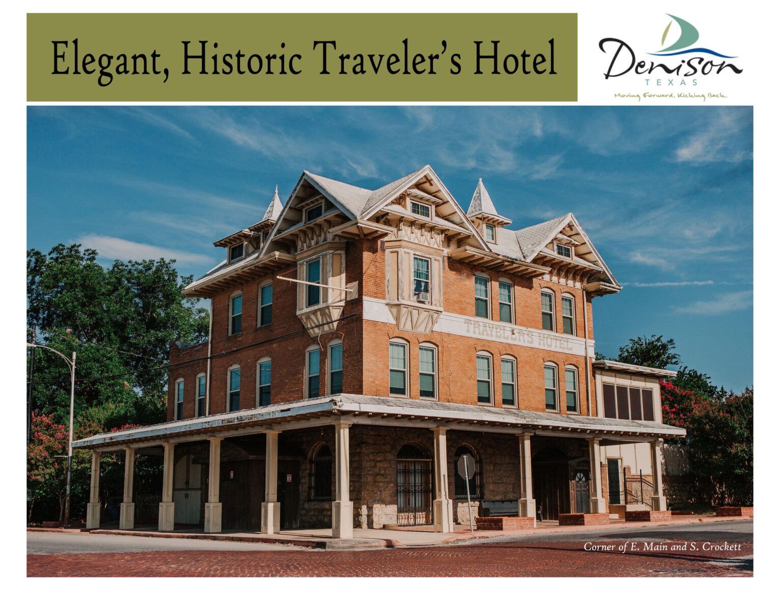 Denison Traveler’s Hotel Restaurant Denison Development Alliance